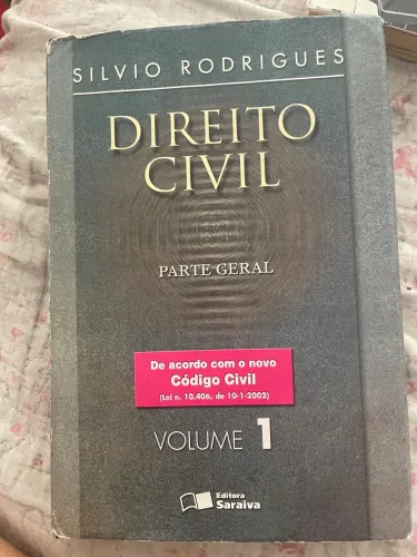 Direito civil Silvio Rodrigues livro