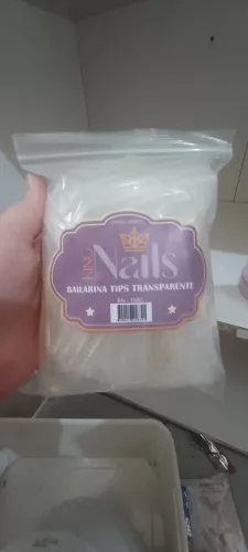 Tips Bailarina Transparente King Nails