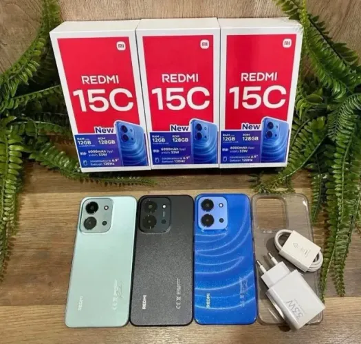 Redmi 15C 128GB/4GB RAM ? Preto