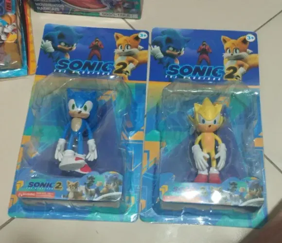 Boneco do Sonic R$25 Cada Brinquedo Infantil Novo