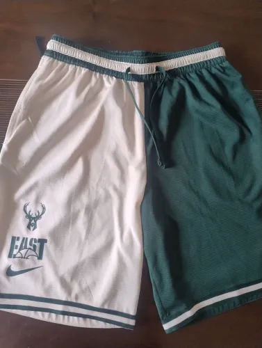 Short basquete Nike Milaukee Bucks masculino Tam G original