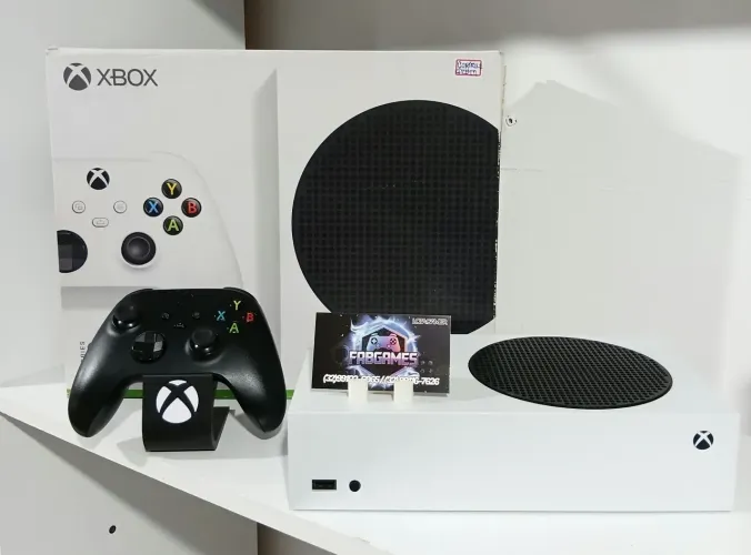Xbox serie s 500GB. Garantia 3 meses aqui na LOJA FABGAMES. Loja física 