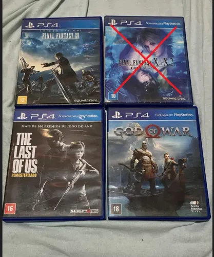Jogos PS4 (Semi Novos)
