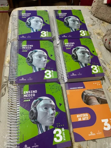 APOSTILAS/LIVROS SOMOS 3ª SÉRIE/PRÉ VESTIBULAR
