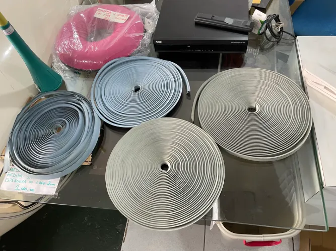 Lote Perfil de Acabamento Curvo e com Abas