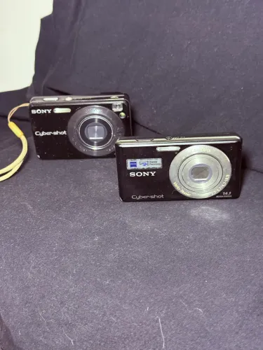 2 câmeras Sony cyber shot 
