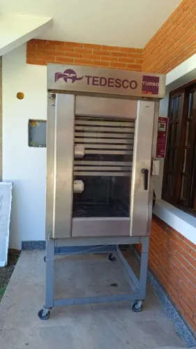 Forno Elétrico Tedesco FTT 300 Turbo 10 Esteiras Padaria Confeitaria Cozinha Industrial 