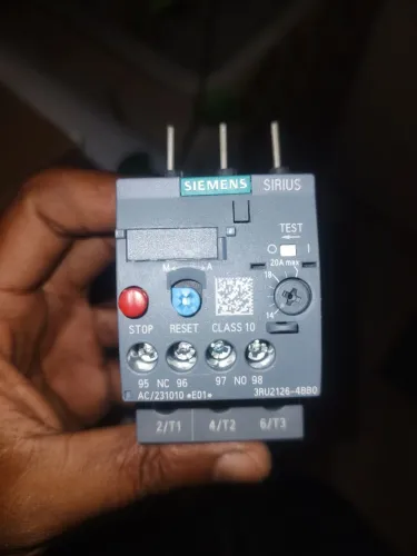 Relé Térmico (Sobrecarga) Siemens Sirius 3RU2126-1KB0