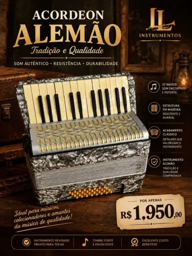 Acordeon Alemão