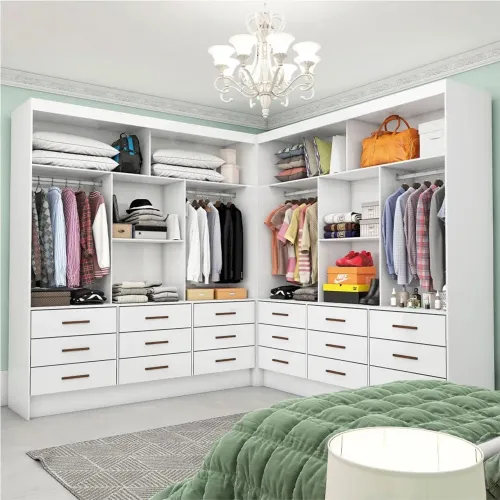 Closet Sevilha 1,62 m x 1,62 m 18 Gavetas- Produto Novo Entrega Rápida