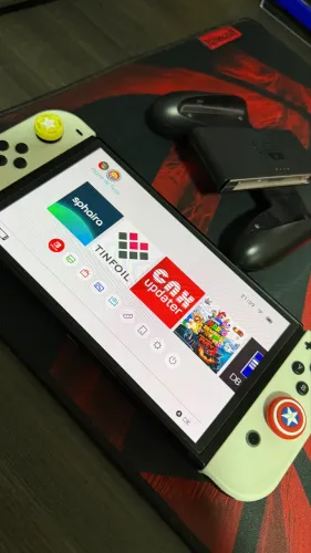 Nintendo Switch OLED DESBLOQUEADO