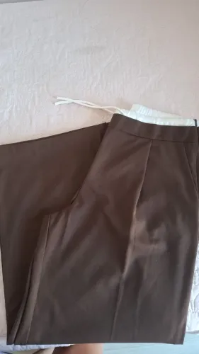 Calça marrom zara