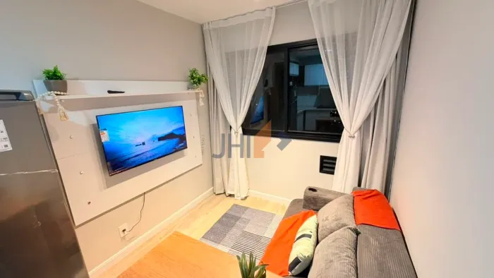 Studio Mobiliado à Venda | Bela Vista, 25m² e Rooftop Panorâmico