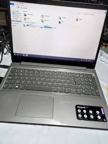 NOTEBOOK LENOVO CELERON N400 COM 8 GIGAS SSD 240 TELA 15.6