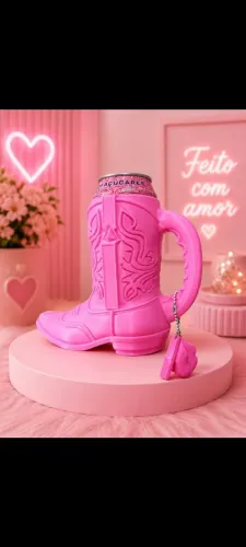 Botinha da boaideira versão latinha e latão