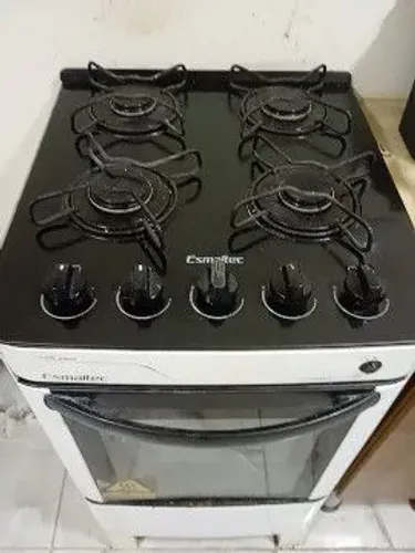 Fogão com vidro temperado