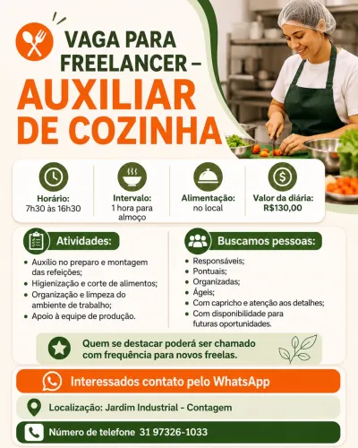Vaga para Freelancer