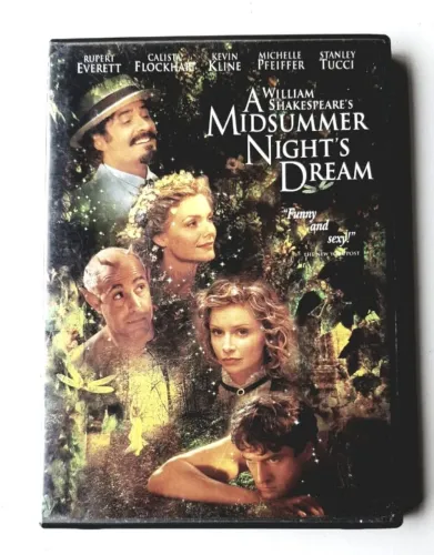 Dvd Importado Original - A Midsummer Night?s Dream (Michelle Pfeiffer) - 1999 - Usado 