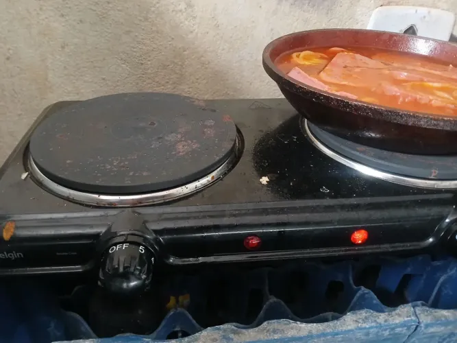 Fogão de mesa elétrico semi novo