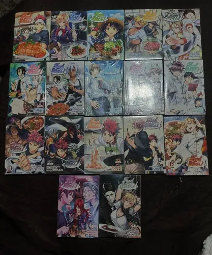 Mangas Lacrados em Português Shokigeki No Souma 1 ao 17