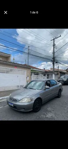 Honda Civic Sedan LX 1.6 16V Mec. 4P 2000