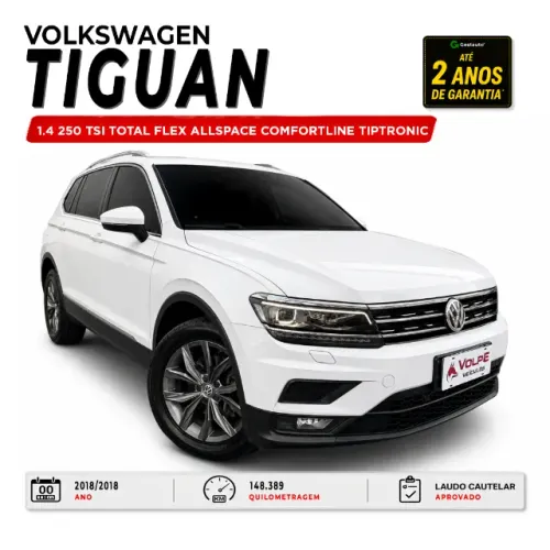 Volkswagen Tiguan Allspac Comf 250 TSI 1.4 Flex 2018