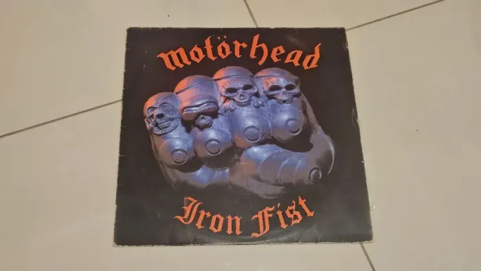 Disco Vinil Lp Motorhead Iron Fist Ótimo Estado Heavy Metal Rock