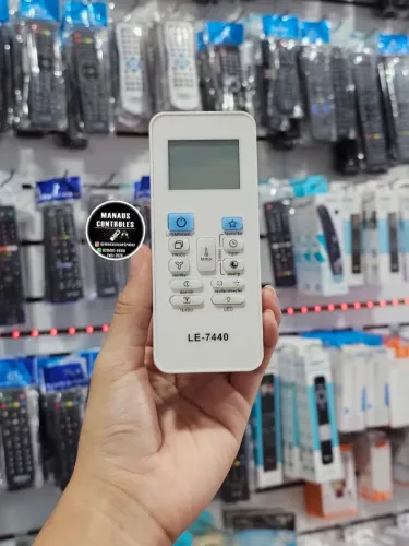 Controle LE-7440 Midea para Ar-condicionado 