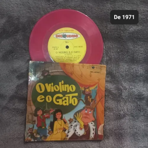 Mini LP de histórias infantis de 1971, verdadeira relíquia de contos puros e saudáveis