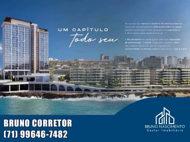 APARTAMENTO 4 SUÍTES 182M² - CYANO SALVADOR LUXURY RESIDENCE