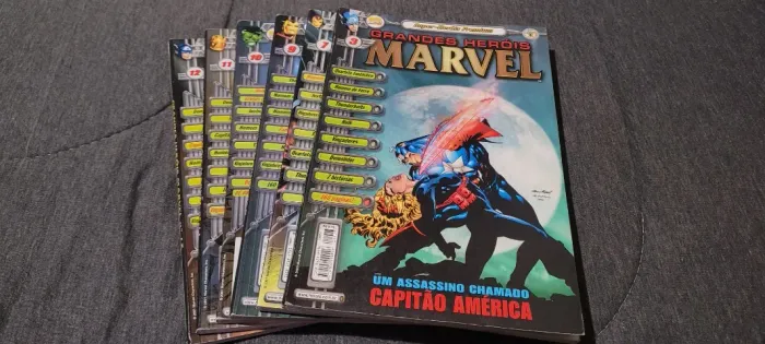 Grandes Heróis Marvel HQ Variadas
