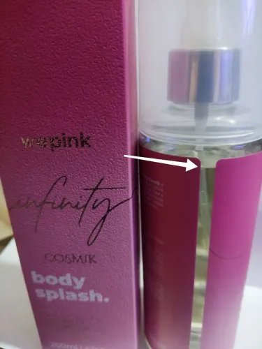 Body Splash Infinity Cosmik Desodorante Colônia 200ml - Wepink