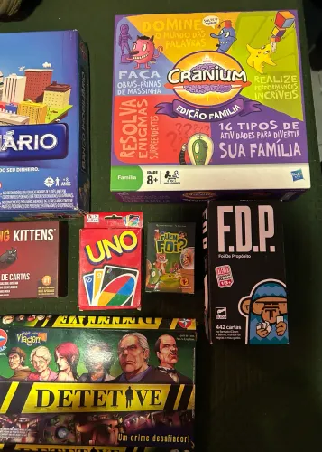Combo jogos tabuleiro 