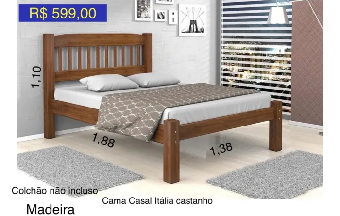 Camas de casal e solteiro direto da fábrica ,promoção ?