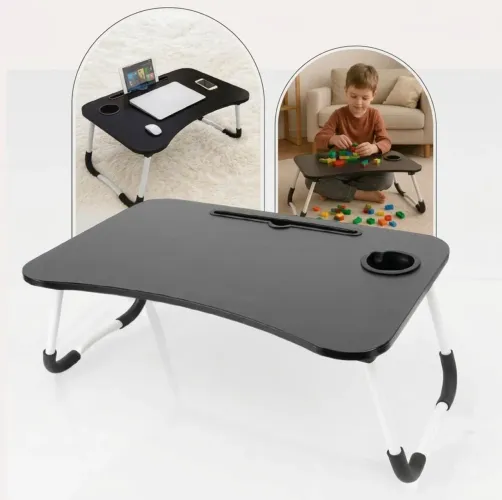 Mesa de cama/notebook, dobrável