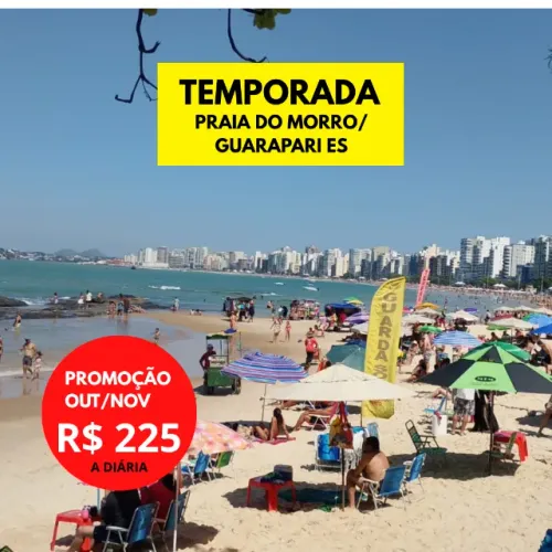 Apartamento Temporada- Praia do Morro/Guarapari -ES