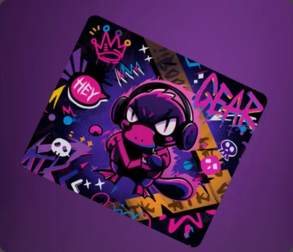 Mousepad ATK Gear Duckbill Xsoft, 490x420x4mm, ATK-DKBL-PRP