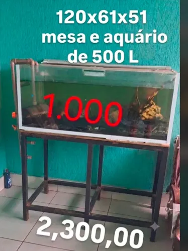 Aquario 500L desapego