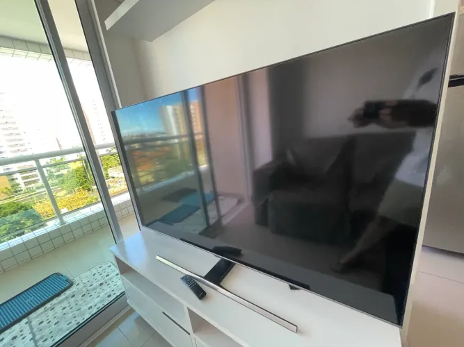 TV Samsung QLED Q70T 55? COM DEFEITO - QN55Q70TAG ? R$ 1.799