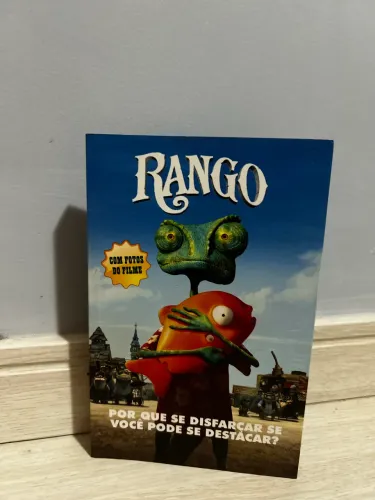 Livro Rango | Baseado no Filme | Excelente Estado