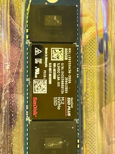 SSD nvme sandisk 500GB