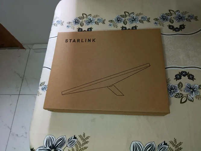 Antena Starlink Mini - Nova e Lacrada