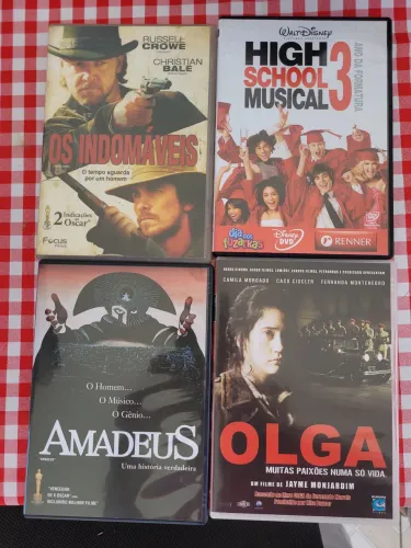 Dvs, Os Indomável, Amadeus, Olga e High School Music 3