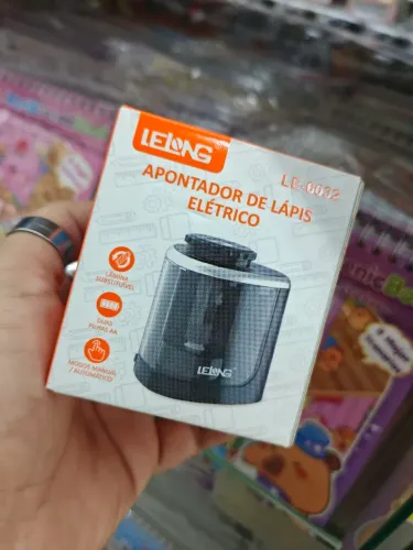 Apontador de Lápis Elétrico - NOVO