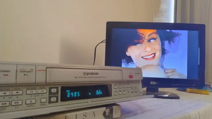 Videocassete profissional Gradiente Time Lapse SR-960. Mande in Corea..