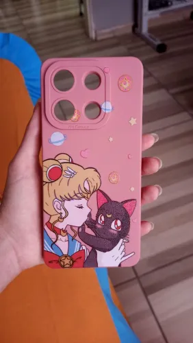 Capinha Sailor Moon para Xiaomi Redmi Note 13 4G - NOVINHA