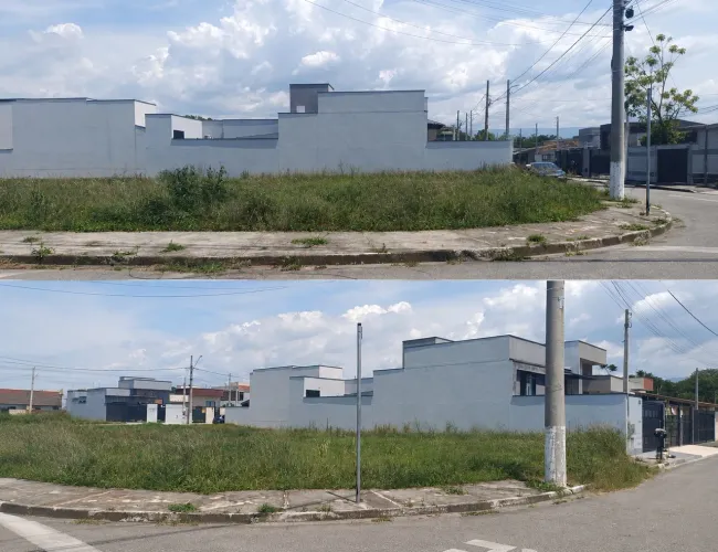 Terreno de esquina no Loteamento Santa Clara