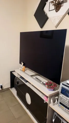 Smart TV Samsung QLED 55" 4K QN55Q7FAMGXZD (Para Conserto ou Peças)