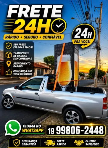 Carreto confiável e seguro 