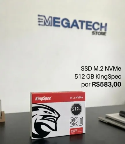 SSD M.2 NVMe 512GB KingSpec